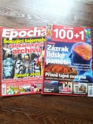 Hlavní foto k inzerátu č. 106558 - Prodám časopisy Epocha a 100 +1. Zajímavé čtení...