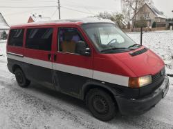 Hlavní foto k inzerátu č. 107438 - Prodam vw T4 bývalá hasičská dodávka .  Svižný ...