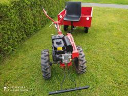 Hlavní foto k inzerátu č. 113595 - Prodám kultivátor Mountfield ML60-3 s vlekem Va...