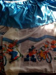Hlavní foto k inzerátu č. 62401 - Detska zaclona Mickey  sirka 160cm, delka 145cm...