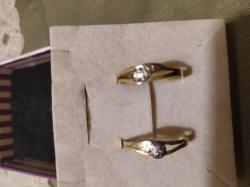Hlavní foto k inzerátu č. 99086 - Prodám pár zásnubních prstenů, 14ct zlato, použ...