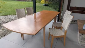 Inzerát č. 138631 - Prodám jídelní set IKEA -jídelní stůl 235x90, stůl možné ...