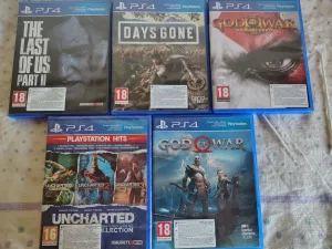 Inzerát č. 139307 - Prodám tyto PS4 hry.  Days Gone - 300  The Last of Us 2 -...