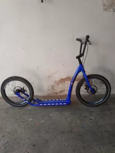 Inzerát č. 140171 - Prodám KOLOBĚŽKU OLPRAN,dural.rám,20 palc. kola,mechan. k...