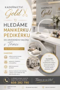 Inzerát č. 140865 - Hledáme Manikérku-Pedikérku
