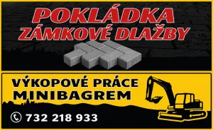 Inzerát č. 140918 - Zemní a výkopové práce      Pokládka zámkové dlažba