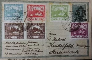 Inzerát č. 141331 - Dopisy, dopisnice, korespondenční lístky prošlé poštou a ...