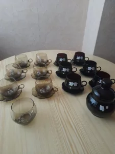 Inzerát č. 141362 - Prodám kávové soupravy k prodeji 2 sady,soupravy sloužily...