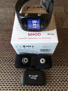 Inzerát č. 141871 - Prodám hodinky (sporttester) POLAR M400 s hrudním pásem. ...