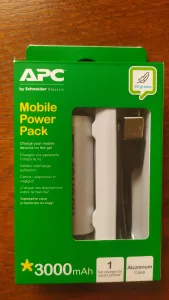 Inzerát č. 142060 - Prodám nepoužitou powerbanku APC 3000 mAh Li-Ion.    Cena...