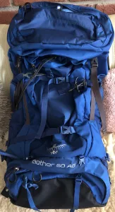 Inzerát č. 142172 - Prodám batoh Osprey Aether 60AG (L, 51-58cm). Nepoužitý, ...