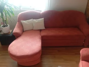 Inzerát č. 142587 - Prodávám rodičům sedací soupravu, nezničená, nekuřácké pr...