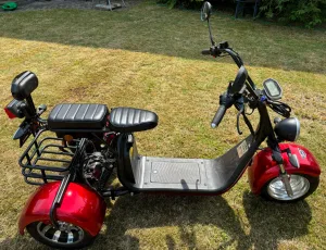 Inzerát č. 142843 - Prodám E-tříkolku HECHT COCIS MAX RED, po prvním majiteli...