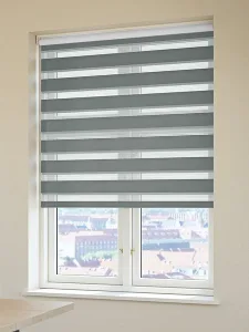 Inzerát č. 143980 - ROLETA duo NOC a DEN šedá 45x180 cm  - 4ks  Nabízím zánov...