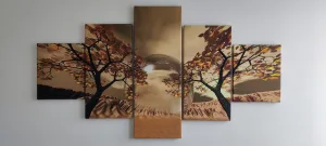 Inzerát č. 144164 - Prodám dělený obraz viz. foto.  Rozměr: šířka cca 128 cm ...