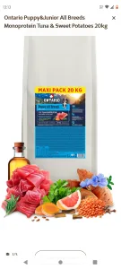 Inzerát č. 144235 - Prodám otevřený balík granulí pro štěně.. cca 10kg  Cena ...