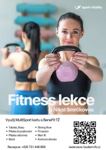 Inzerát č. 145063 - 💪🏽 Fitness lekce ve Sport Vitality Bystřice    rezervace:...