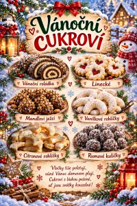 Inzerát č. 145348 - Nabízím Vánoční cukroví.   Kontaktovat mě můžete na telef...