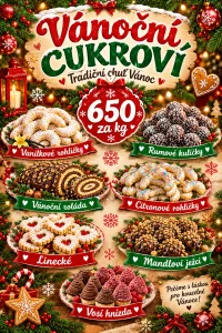 Inzerát č. 145753 - Nabízím k objednání Vánoční cukroví více info na whatsapu...